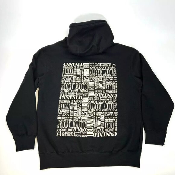 Ricky Martin Mens Hoodie Sweatshirt Cantalo Concert Sweater Black Lane Steven M - Picture 2 of 11